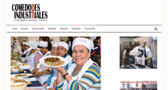 Desktop Screenshot of comedores-industriales.com.mx