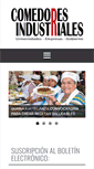 Mobile Screenshot of comedores-industriales.com.mx